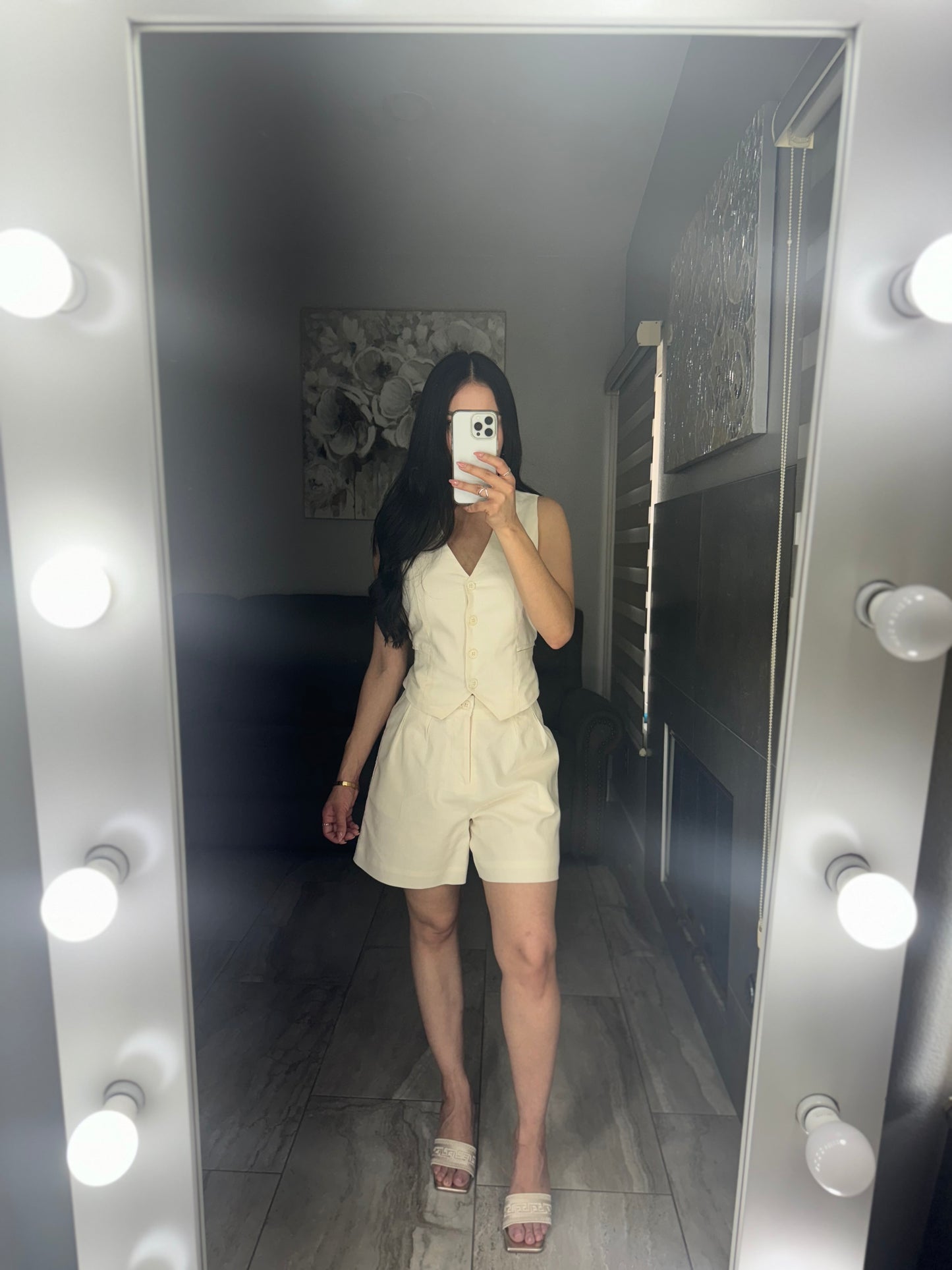 Runway Linen Short Set