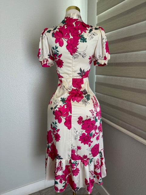 Summer Floral Midi Dress ZIIA BOUTIQUE Summer Floral Midi Dress ZIIA BOUTIQUE